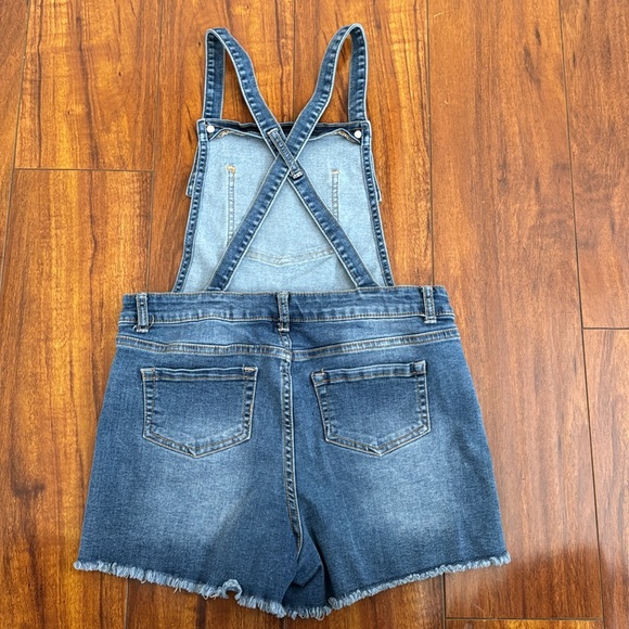 Denim Short Overall - Girl - Picture 5 of 6